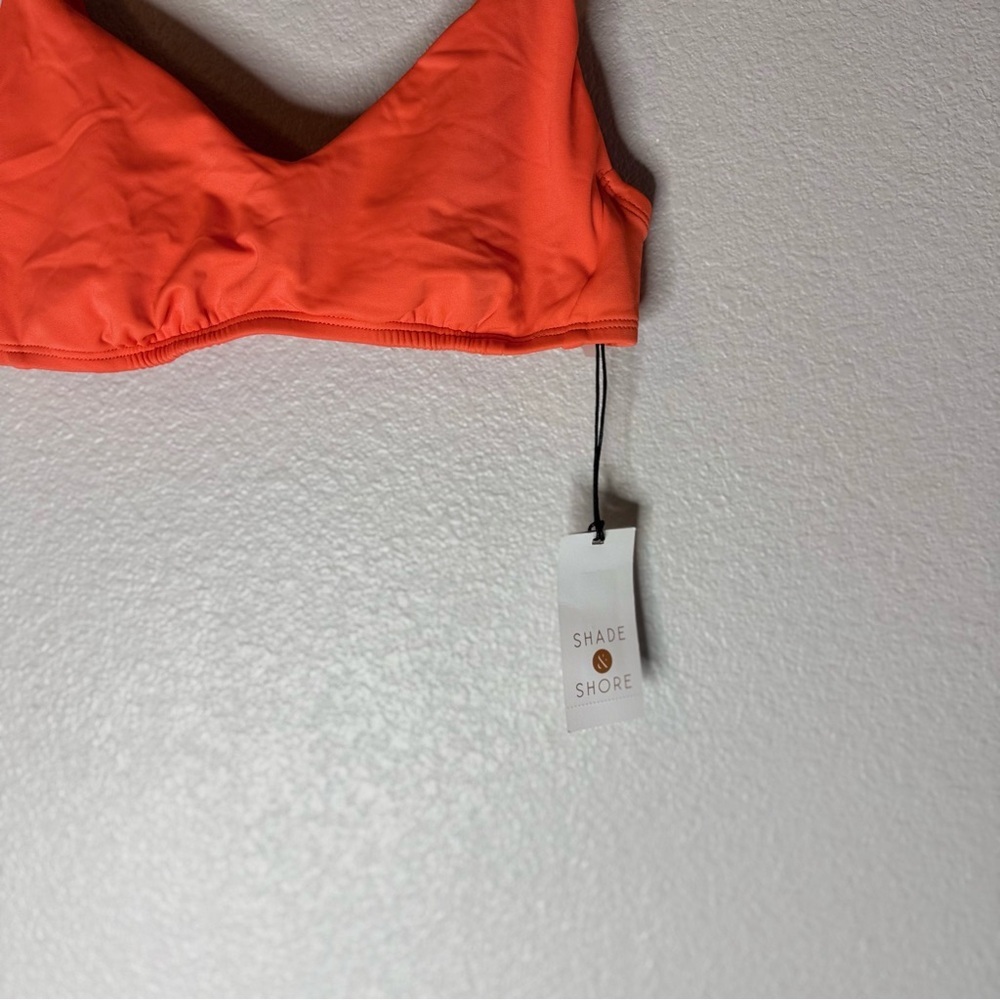 New Shade & Shore Coral Bralette XS - Picture 6 of 7